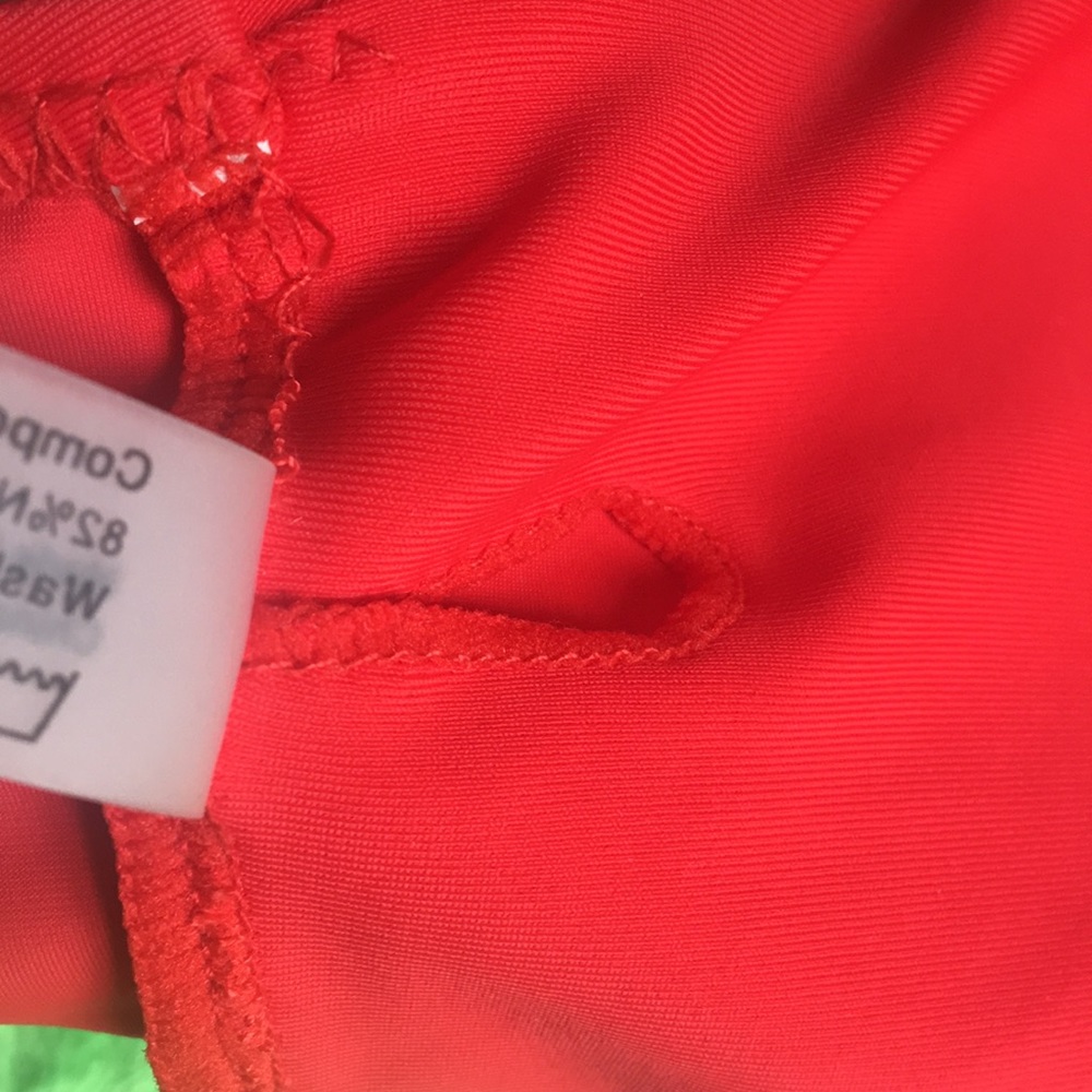Zaful Forever Young Front Tie Red Bikini Top - Picture 8 of 12